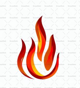 Abstrakte Feuerflammen